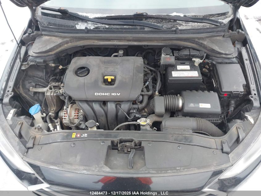 2017 Hyundai Elantra Gl VIN: KMHD84LF6HU348774 Lot: 12484473