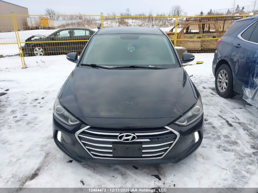 2017 Hyundai Elantra Gl VIN: KMHD84LF6HU348774 Lot: 12484473