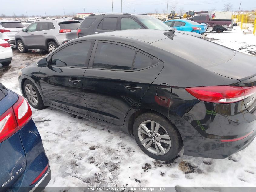 2017 Hyundai Elantra Gl VIN: KMHD84LF6HU348774 Lot: 12484473