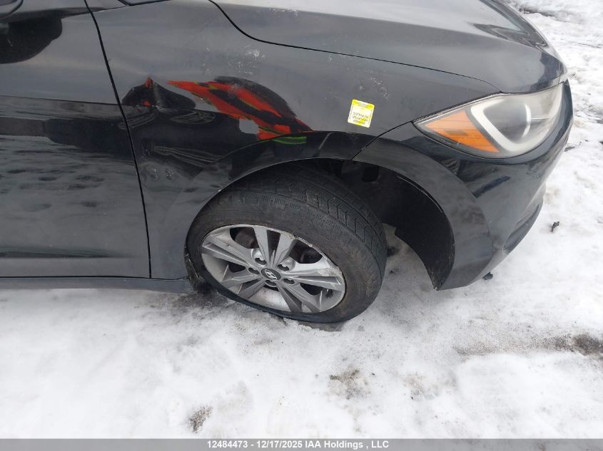 2017 Hyundai Elantra Gl VIN: KMHD84LF6HU348774 Lot: 12484473
