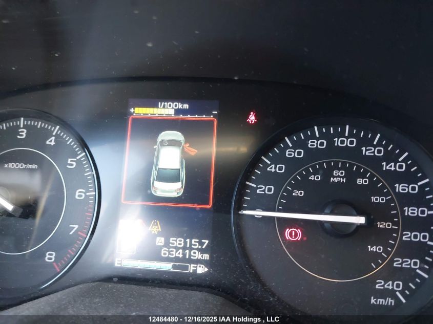 2019 Subaru Impreza Sport/Touring VIN: 4S3GTAC61K3762007 Lot: 12484480