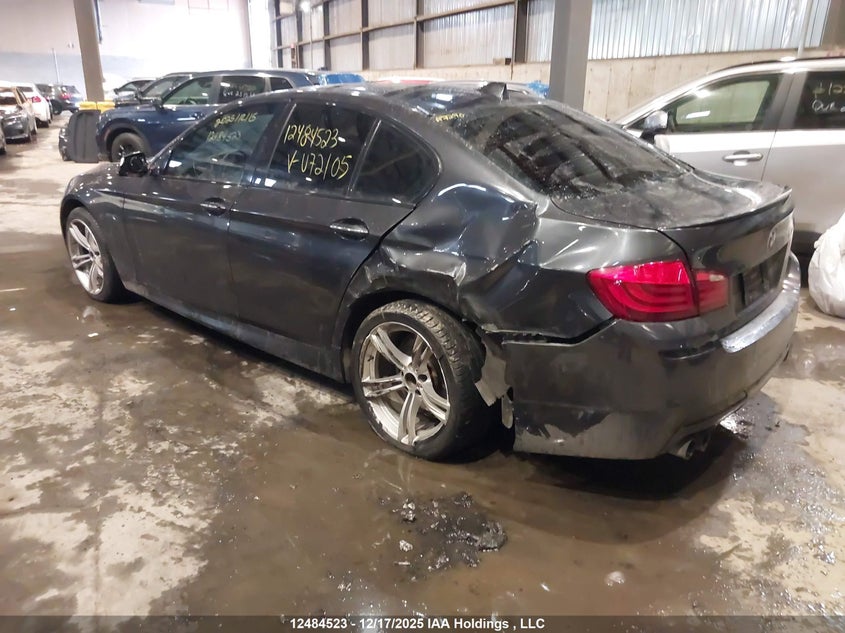 2013 BMW 5ER SEDAN 3.0L I-6 DI, DOHC, VVT, TURBO, 300HP