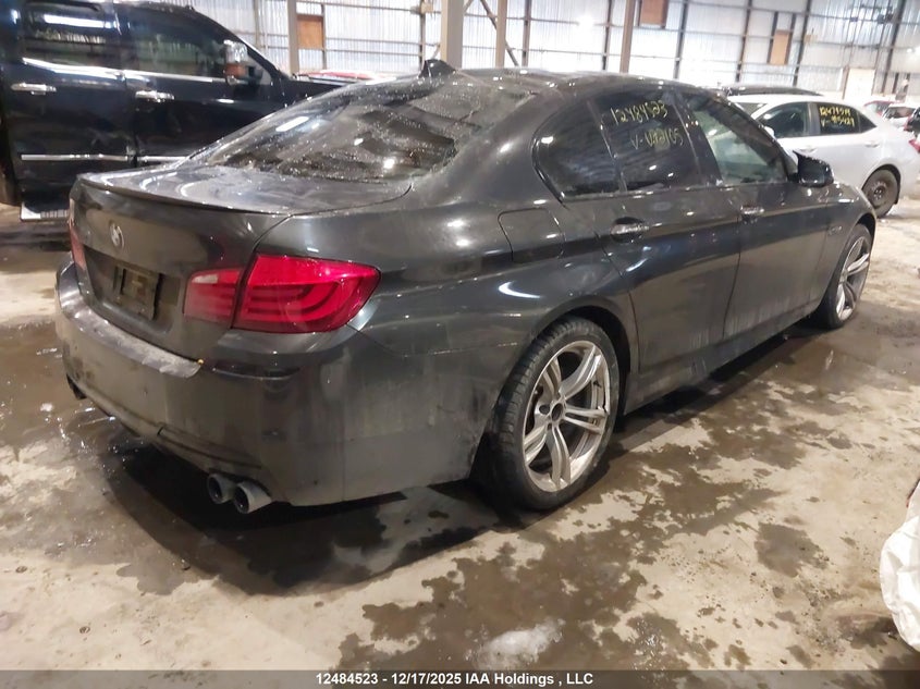 2013 BMW 5ER SEDAN 3.0L I-6 DI, DOHC, VVT, TURBO, 300HP