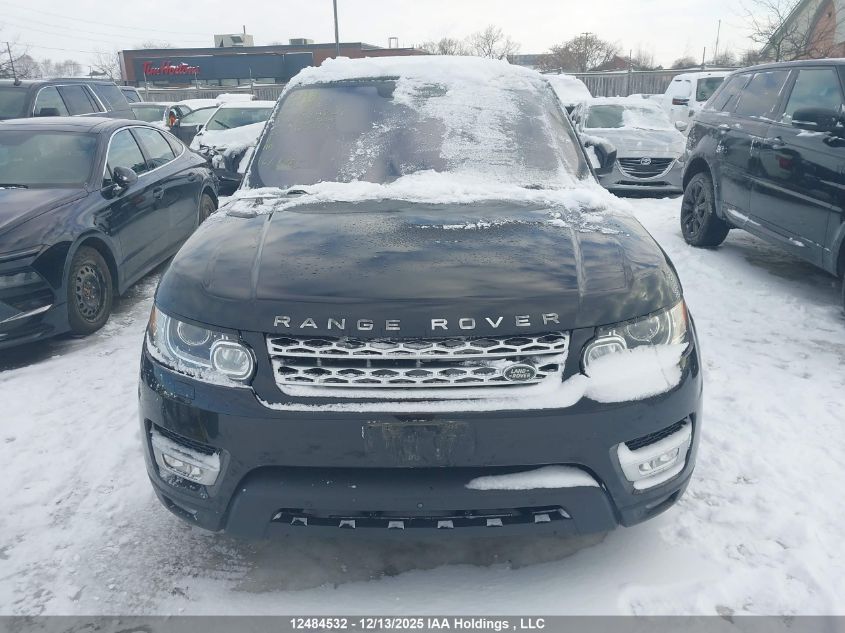 2016 Land Rover Range Rover Sport Diesel Td6 Hse VIN: SALWR2KF3GA584209 Lot: 12484532