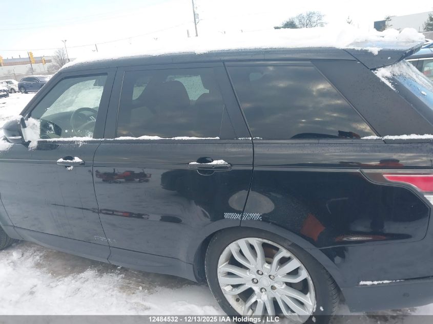 2016 Land Rover Range Rover Sport Diesel Td6 Hse VIN: SALWR2KF3GA584209 Lot: 12484532