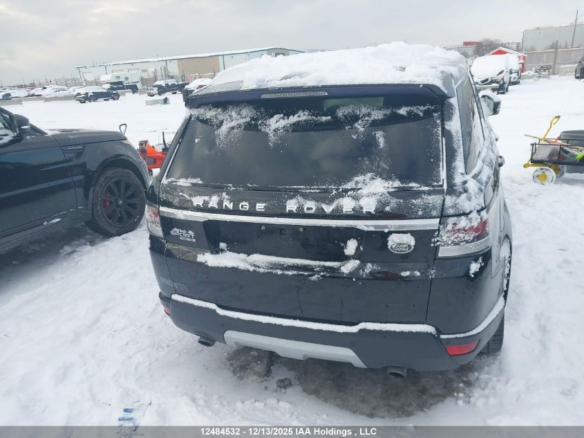 2016 Land Rover Range Rover Sport Diesel Td6 Hse VIN: SALWR2KF3GA584209 Lot: 12484532