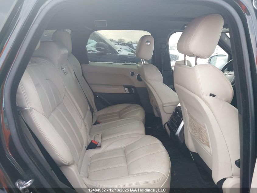 2016 Land Rover Range Rover Sport Diesel Td6 Hse VIN: SALWR2KF3GA584209 Lot: 12484532