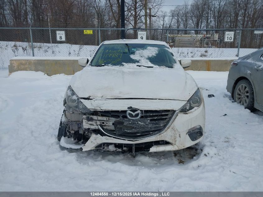 2014 Mazda 3 Touring VIN: 3MZBM1V71EM119489 Lot: 12484550