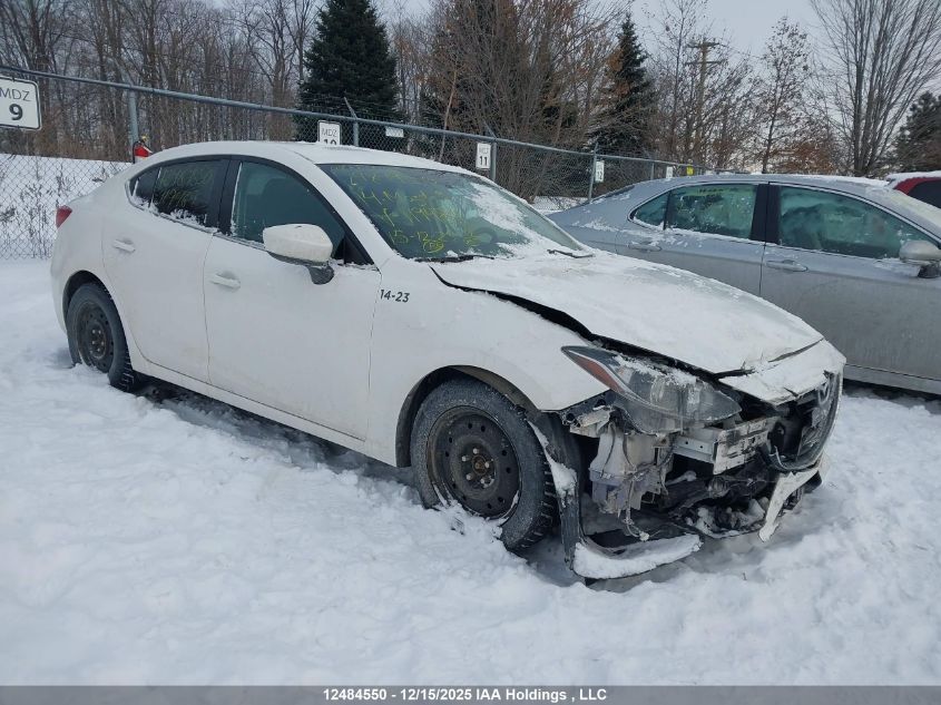 2014 Mazda 3 Touring VIN: 3MZBM1V71EM119489 Lot: 12484550
