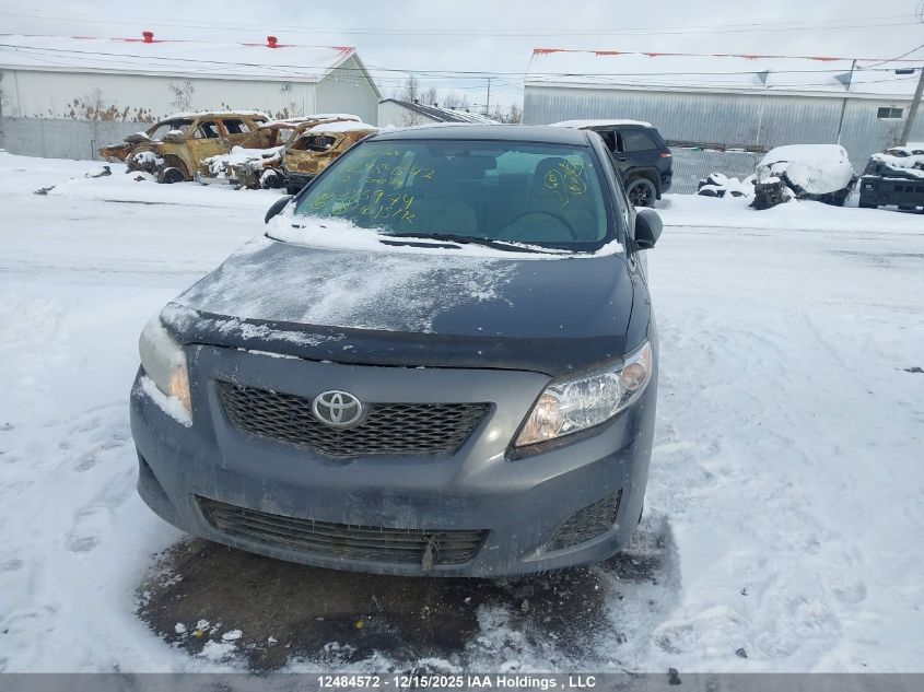 2010 Toyota Corolla VIN: 2T1BU4EE1AC345974 Lot: 12484572