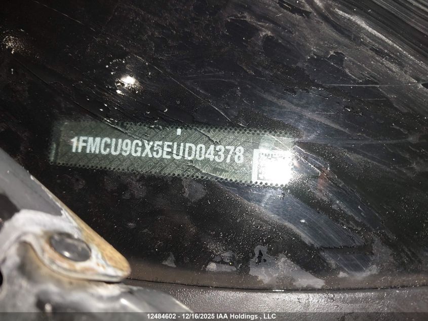 2014 Ford Escape Se VIN: 1FMCU9GX5EUD04378 Lot: 12484602