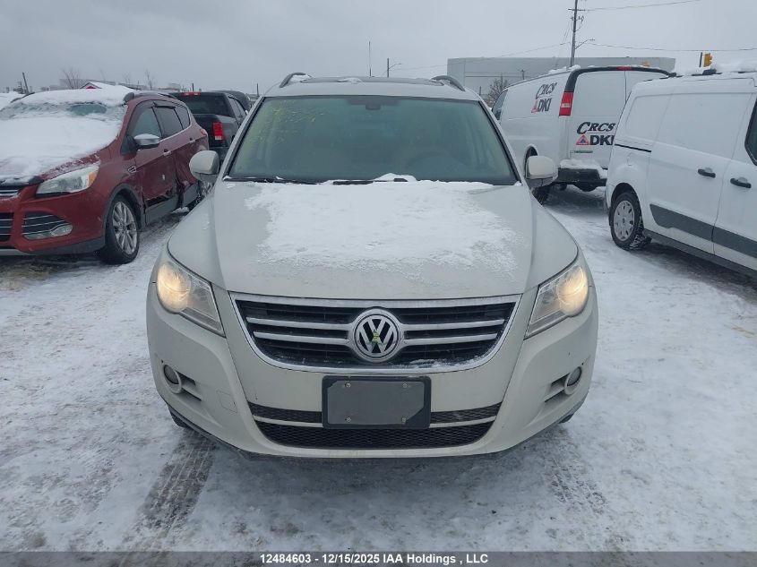 2011 Volkswagen Tiguan S/Se/Sel VIN: WVGBV7AX9BW538979 Lot: 12484603