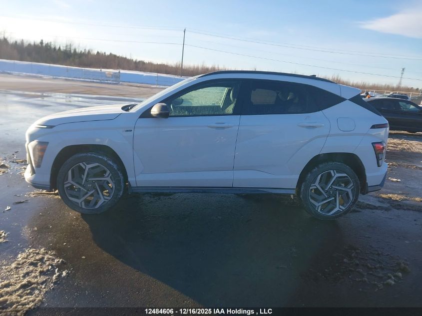 2025 Hyundai Kona N Line Awd VIN: KM8HACA30SU298986 Lot: 12484606
