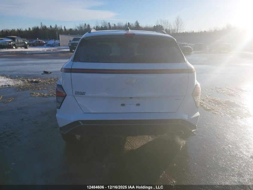 2025 Hyundai Kona N Line Awd VIN: KM8HACA30SU298986 Lot: 12484606