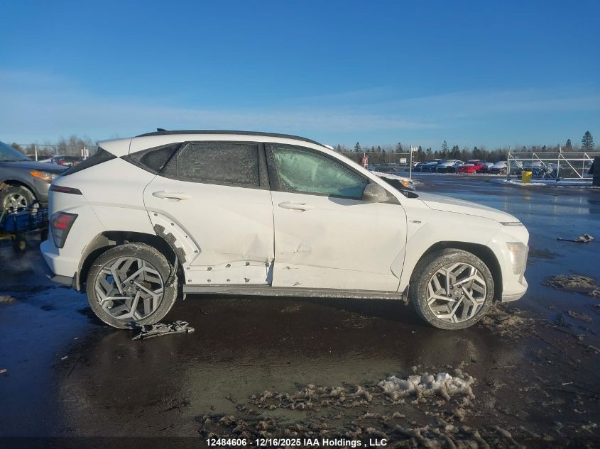 2025 Hyundai Kona N Line Awd VIN: KM8HACA30SU298986 Lot: 12484606