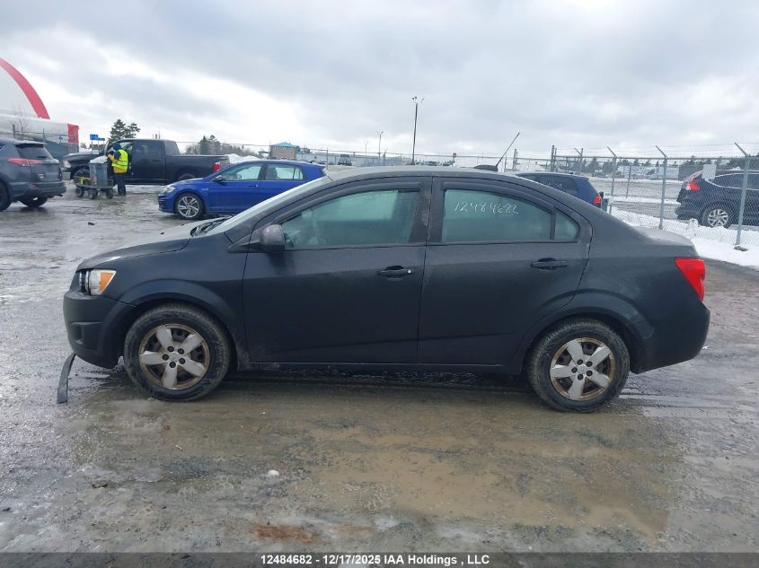 2015 Chevrolet Sonic Ls VIN: 1G1JA5SHXF4145963 Lot: 12484682