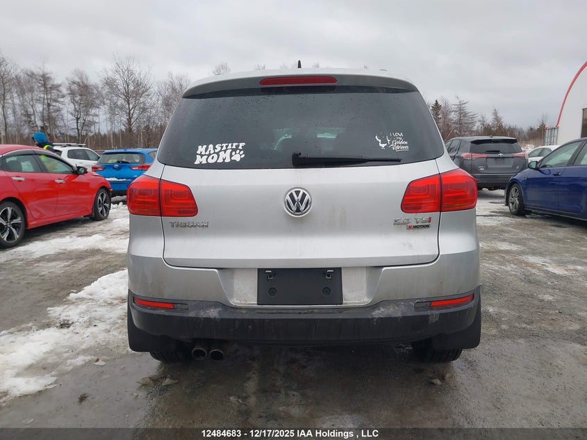 2017 Volkswagen Tiguan Wolfsburg Edition VIN: WVGNV7AX3HW507829 Lot: 12484683