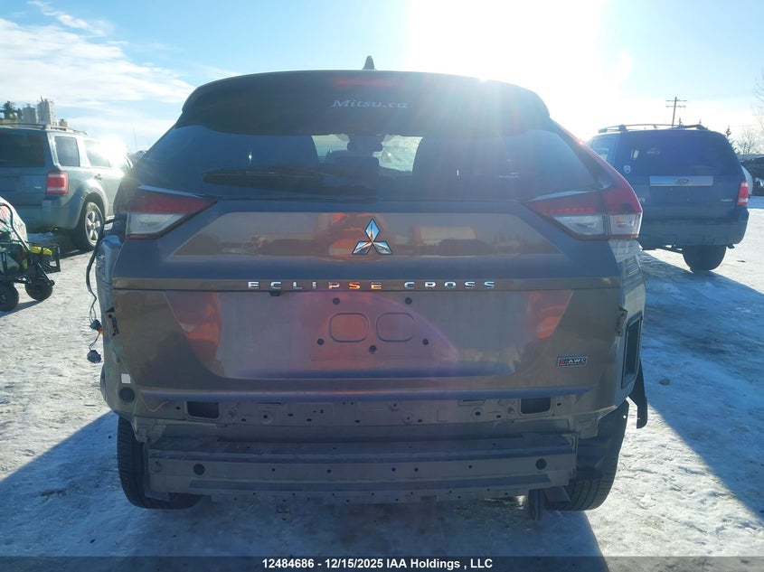 2024 Mitsubishi Eclipse Cross Es VIN: JA4ATUAA0RZ616407 Lot: 12484686