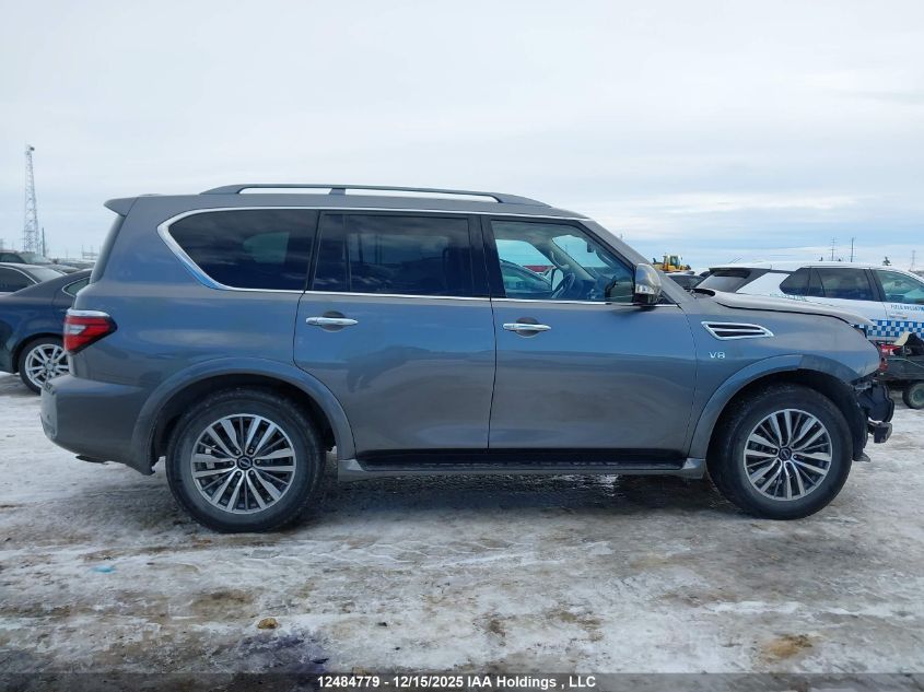 2021 Nissan Armada Sl VIN: JN8AY2BD0M9661171 Lot: 12484779