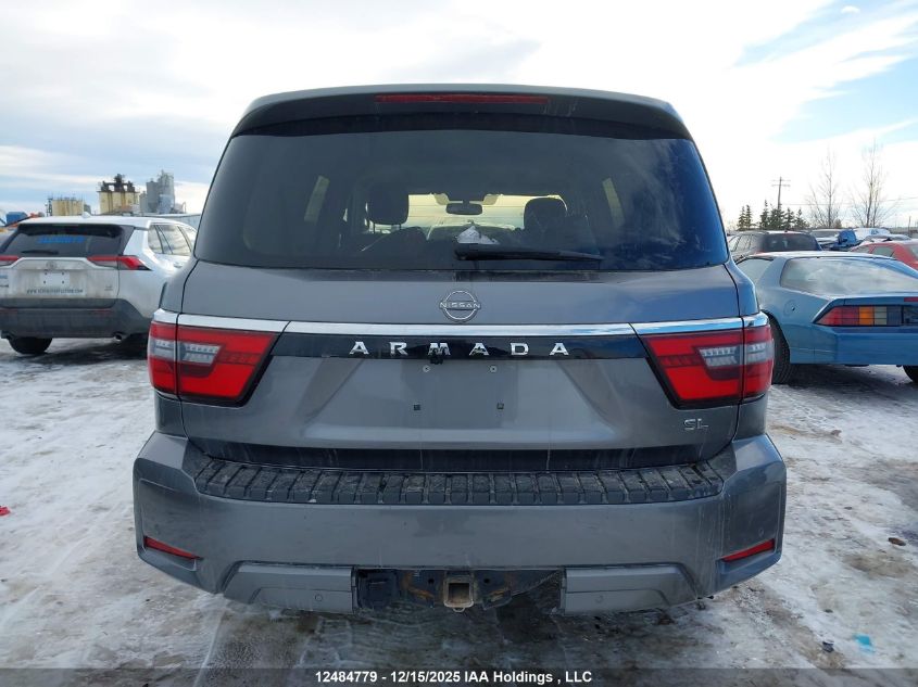 2021 Nissan Armada Sl VIN: JN8AY2BD0M9661171 Lot: 12484779