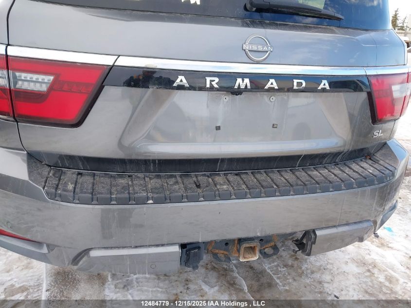 2021 Nissan Armada Sl VIN: JN8AY2BD0M9661171 Lot: 12484779