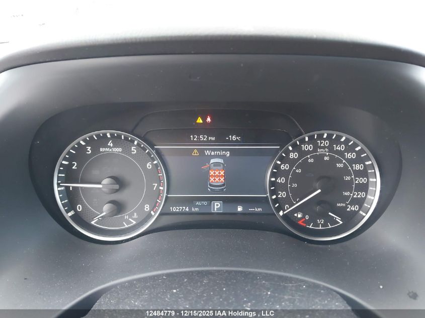 2021 Nissan Armada Sl VIN: JN8AY2BD0M9661171 Lot: 12484779