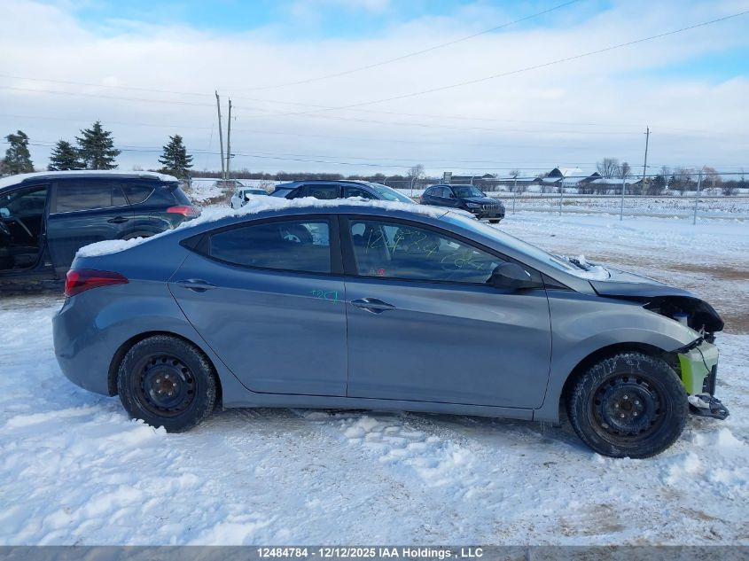 2016 Hyundai Elantra Se/Sport/Limited VIN: KMHDH4AE8GU613347 Lot: 12484784