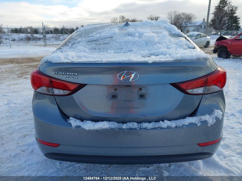 2016 Hyundai Elantra Se/Sport/Limited VIN: KMHDH4AE8GU613347 Lot: 12484784