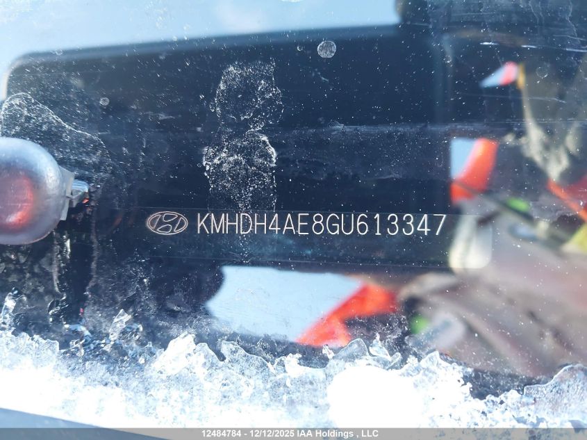 2016 Hyundai Elantra Se/Sport/Limited VIN: KMHDH4AE8GU613347 Lot: 12484784