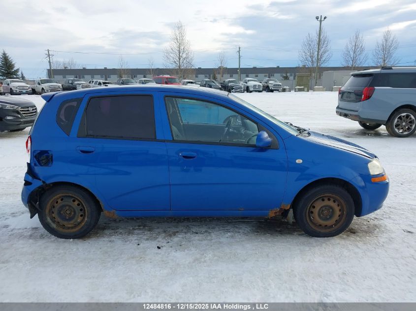 2005 Chevrolet Aveo Lt VIN: KL1TG62685B305861 Lot: 12484816