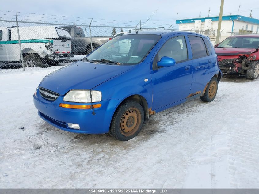 2005 Chevrolet Aveo Lt VIN: KL1TG62685B305861 Lot: 12484816