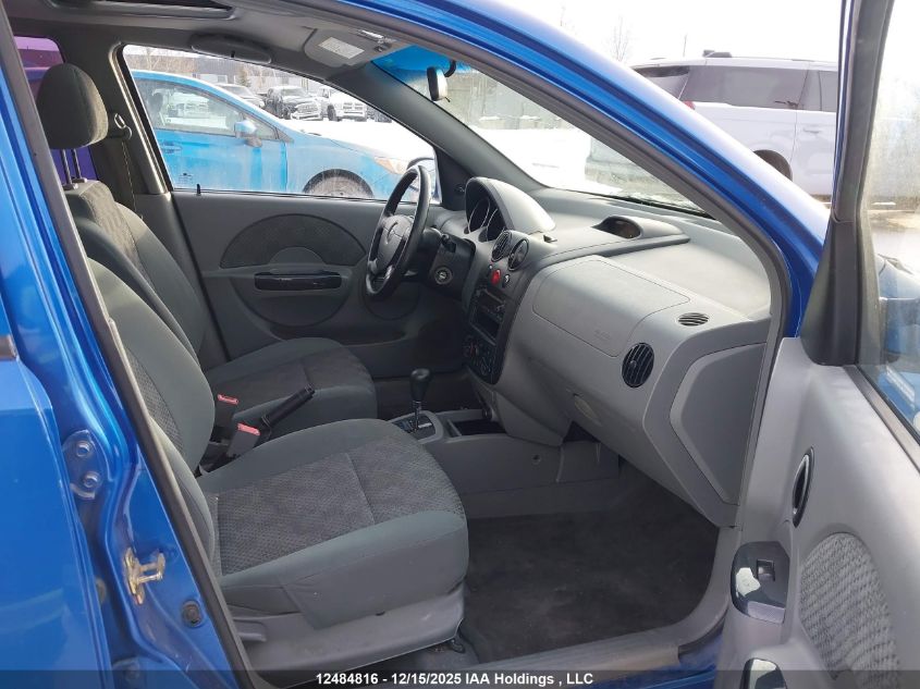 2005 Chevrolet Aveo Lt VIN: KL1TG62685B305861 Lot: 12484816