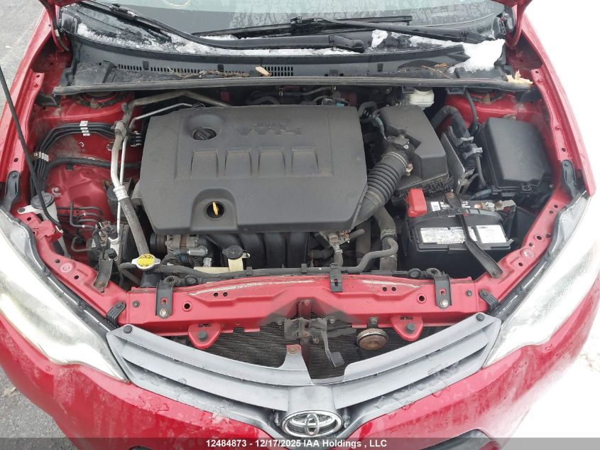 2015 Toyota Corolla Le VIN: 2T1BURHE1FC323425 Lot: 12484873