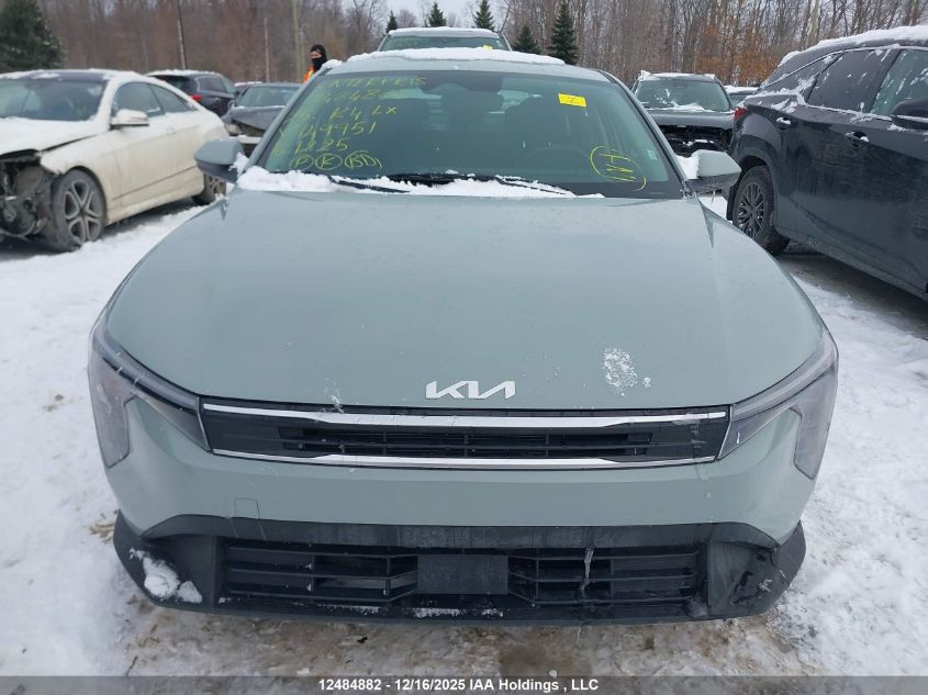 2025 Kia K4 Lx VIN: 3KPFT4DE5SE149951 Lot: 12484882