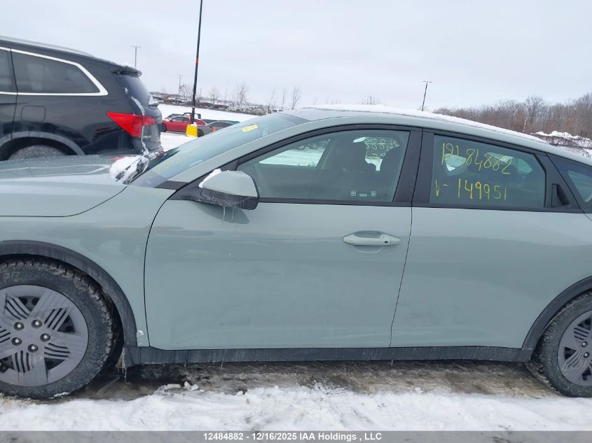 2025 Kia K4 Lx VIN: 3KPFT4DE5SE149951 Lot: 12484882