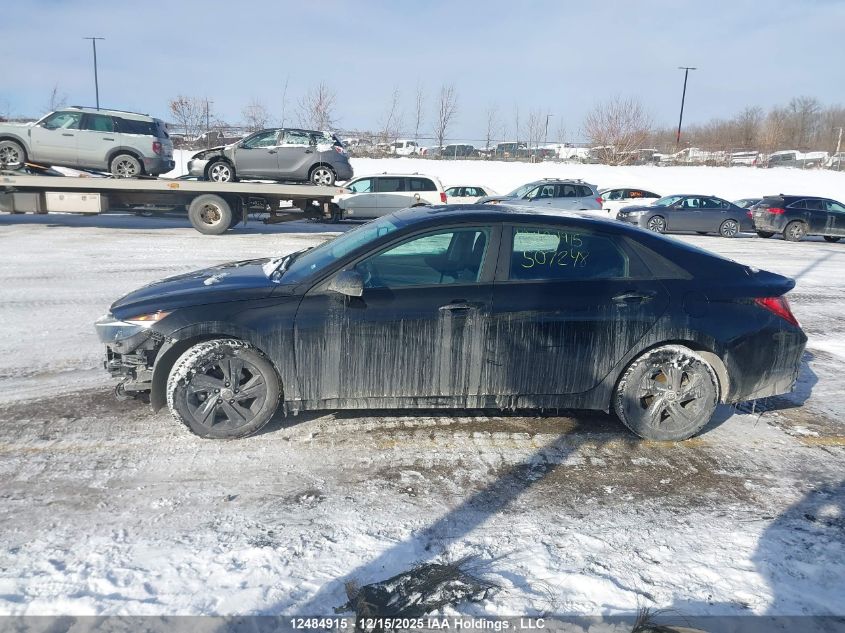 2023 Hyundai Elantra Sel VIN: KMHLM4AG1PU507248 Lot: 12484915