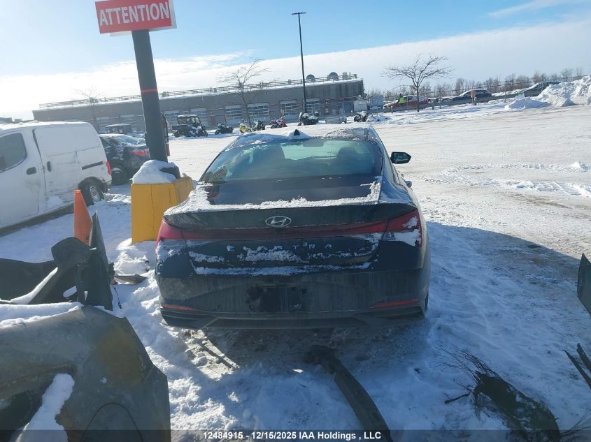 2023 Hyundai Elantra Sel VIN: KMHLM4AG1PU507248 Lot: 12484915