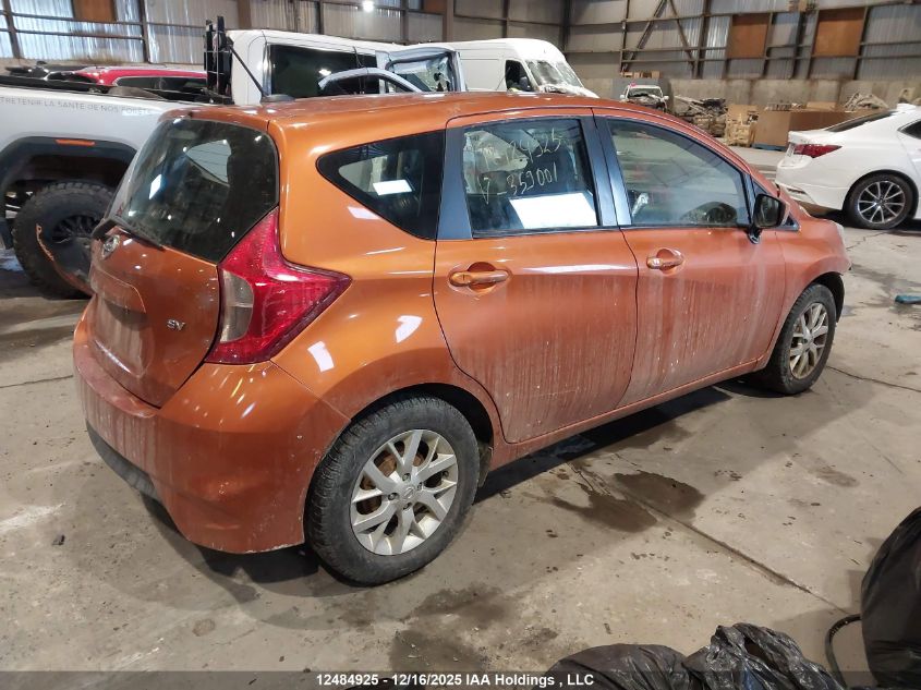 2017 Nissan Versa VIN: 3N1CE2CP2HL359001 Lot: 12484925