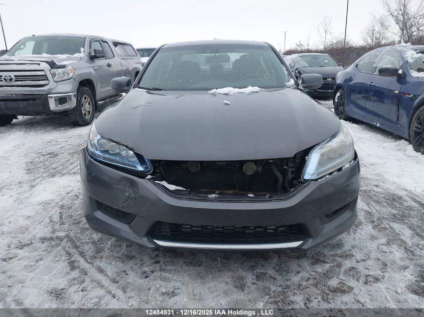 2015 Honda Accord Hybrid Touring VIN: 1HGCR6F79FA800214 Lot: 12484931