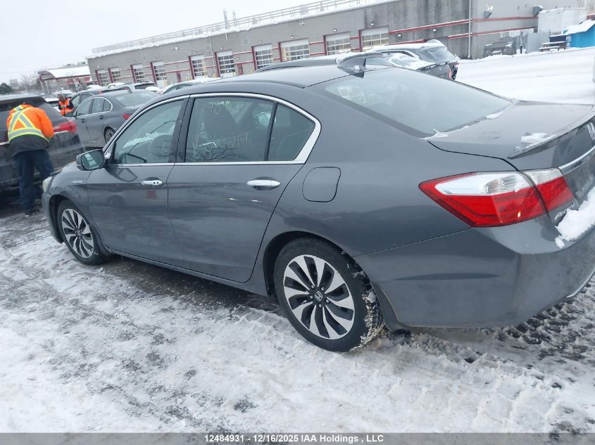 2015 Honda Accord Hybrid Touring VIN: 1HGCR6F79FA800214 Lot: 12484931