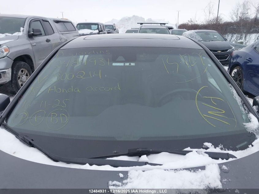 2015 Honda Accord Hybrid Touring VIN: 1HGCR6F79FA800214 Lot: 12484931