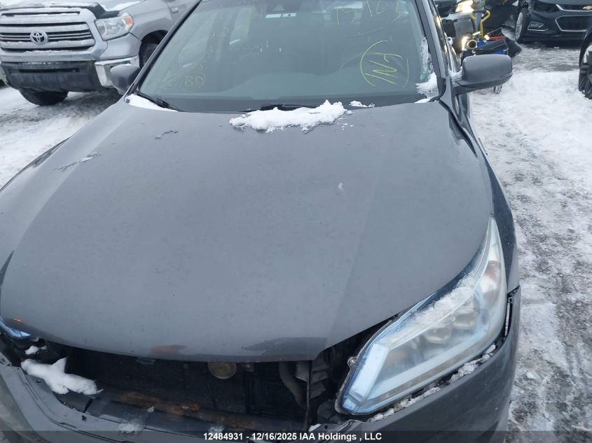 2015 Honda Accord Hybrid Touring VIN: 1HGCR6F79FA800214 Lot: 12484931