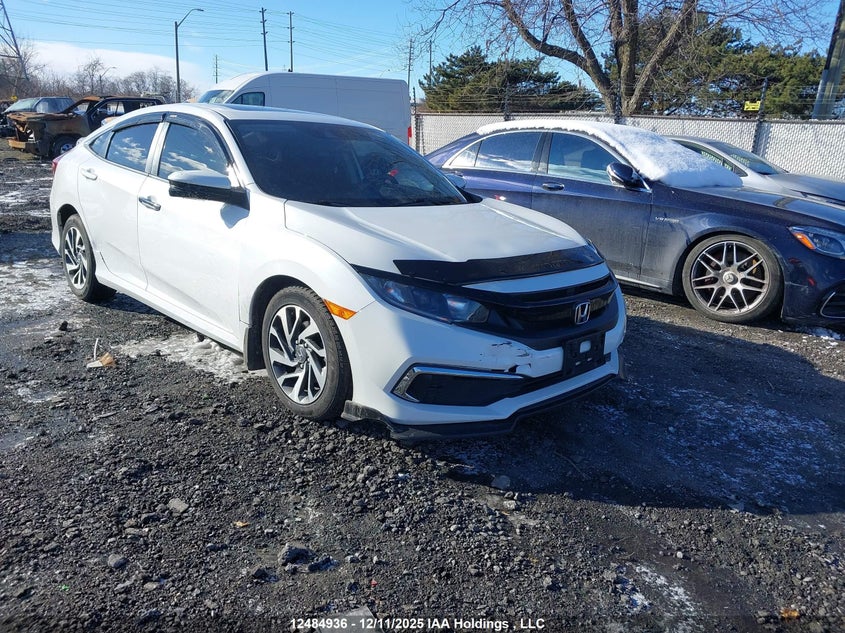 2HGFC2F74LH006161 2020 Honda Civic Ex auction photo 1