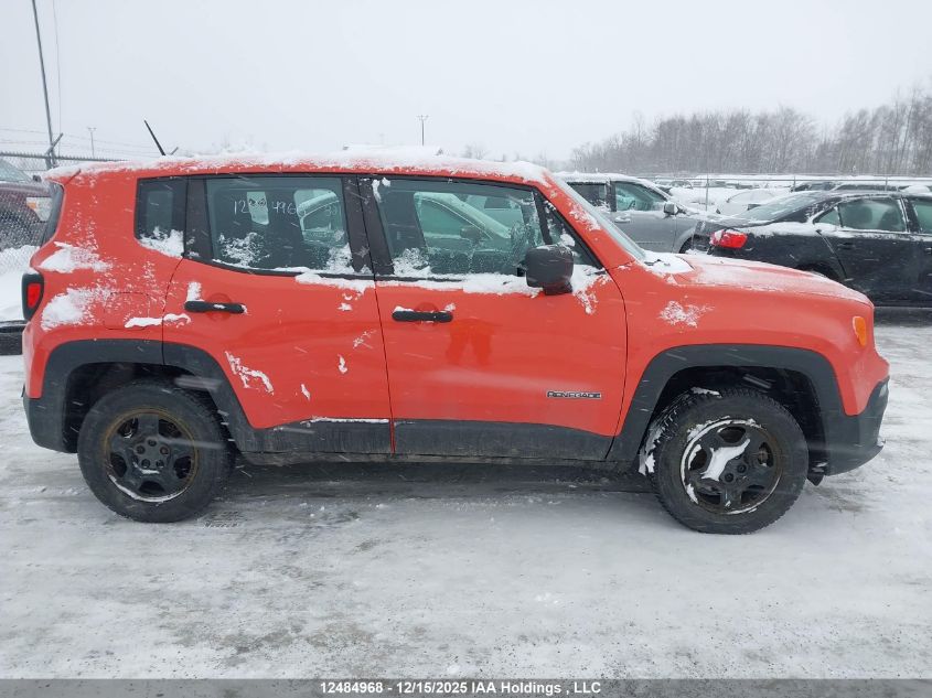 2015 Jeep Renegade Sport VIN: ZACCJBAT0FPB55267 Lot: 12484968