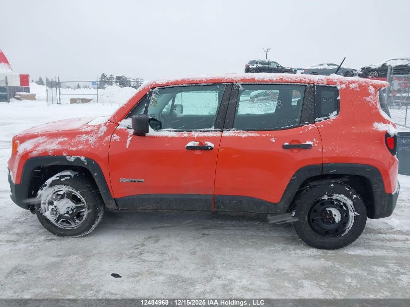 2015 Jeep Renegade Sport VIN: ZACCJBAT0FPB55267 Lot: 12484968