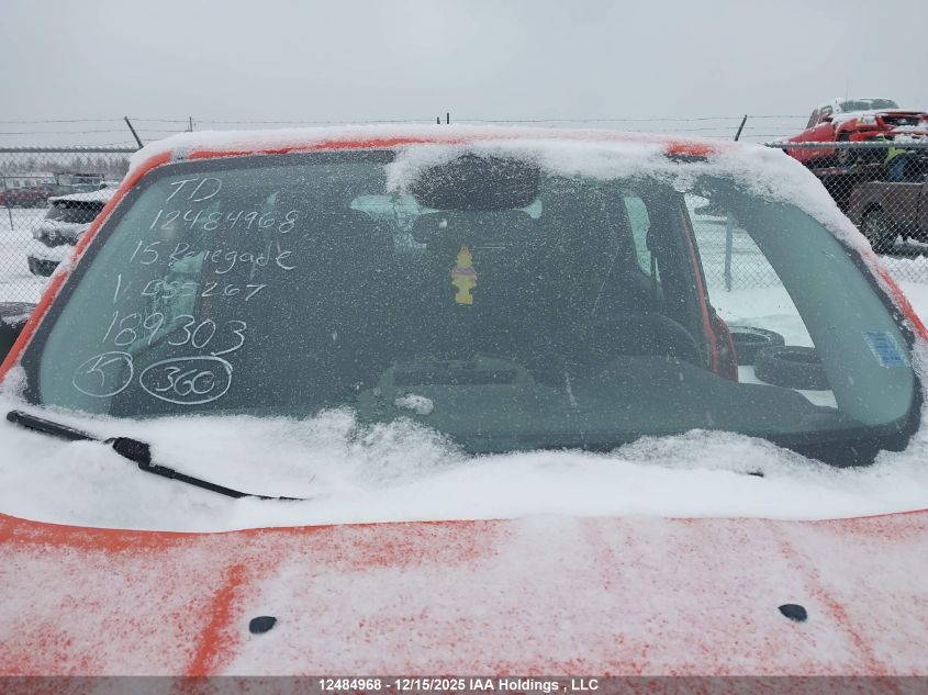 2015 Jeep Renegade Sport VIN: ZACCJBAT0FPB55267 Lot: 12484968