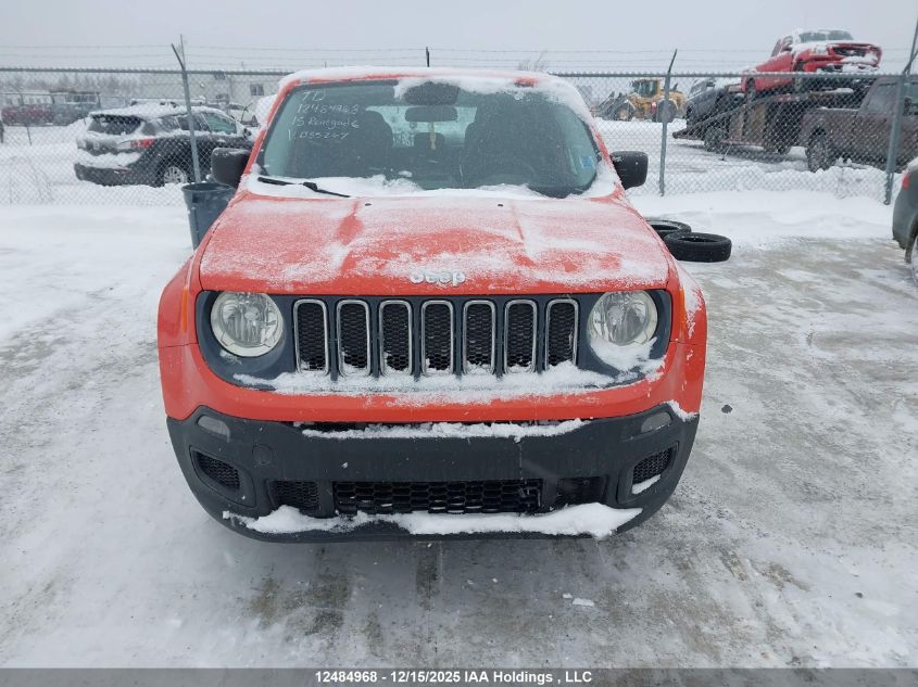 2015 Jeep Renegade Sport VIN: ZACCJBAT0FPB55267 Lot: 12484968