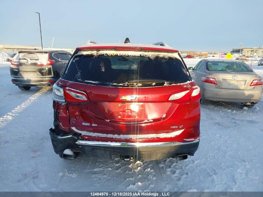 2019 Chevrolet Equinox Lt VIN: 2GNAXVEX2K6231339 Lot: 12484970