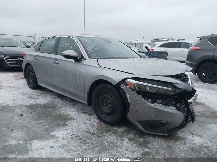 2HGFE2F35NH120843 2022 Honda Civic Ex 4Dr auction photo 1
