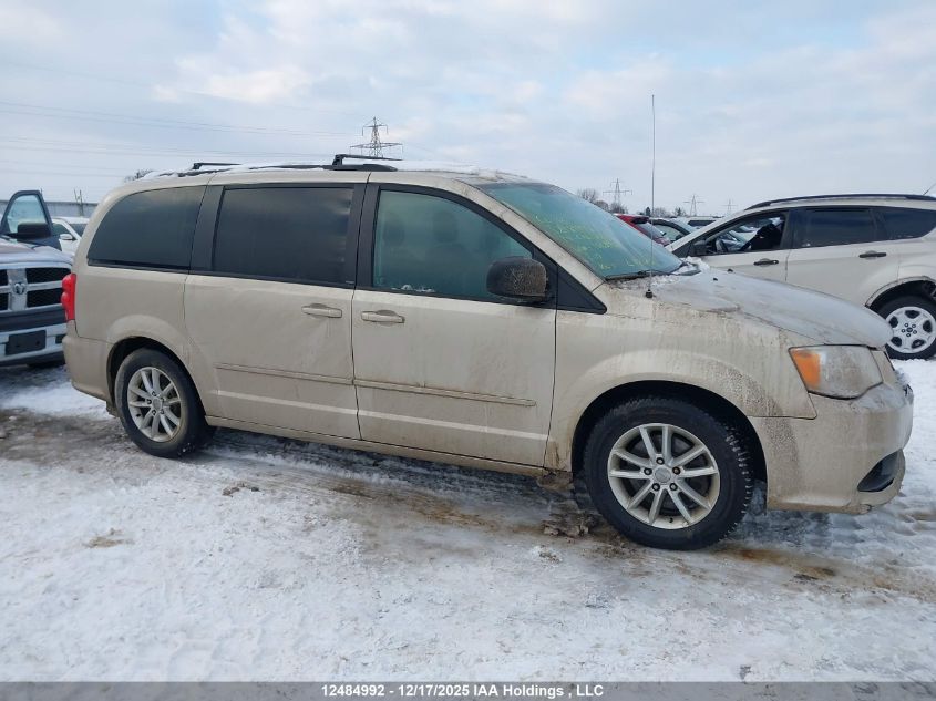 2014 Dodge Grand Caravan Se/Sxt VIN: 2C4RDGBGXER186495 Lot: 12484992